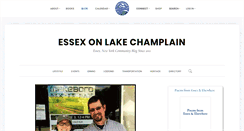Desktop Screenshot of essexonlakechamplain.com